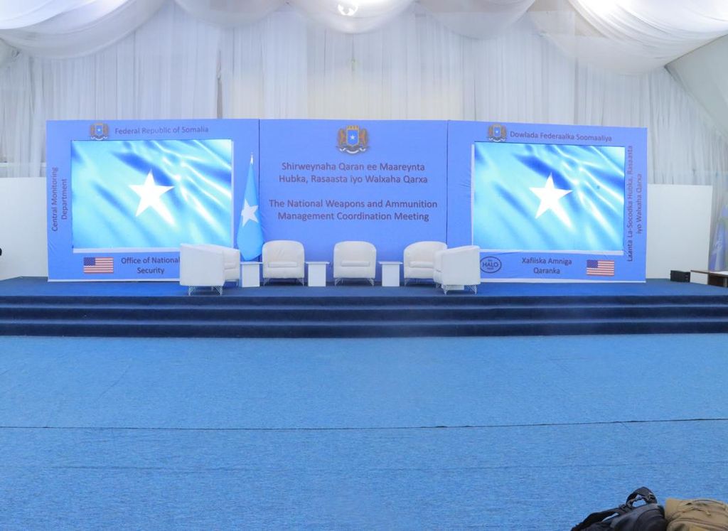 Shirka maareynta hubka iyo walxaha qarxa oo Muqdisho laga furay