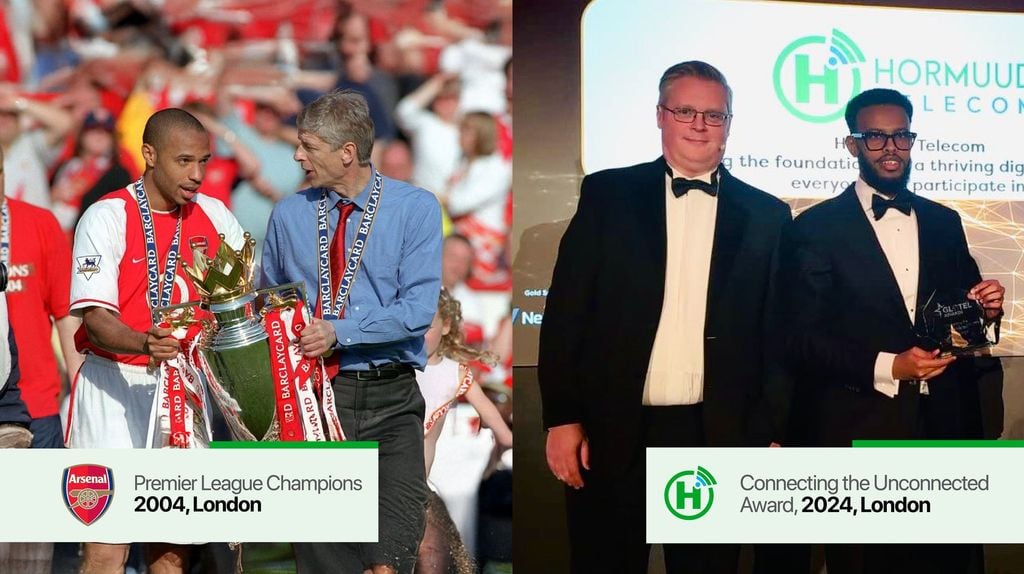 Sidee Hormuud ugu adeegsatay xayeeysiin abaarta Arsenal ee Horyaalka?