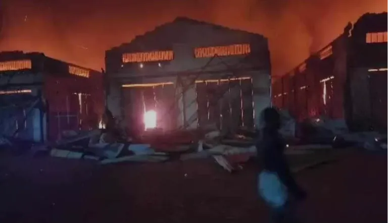 Khasaare intee la eg ayaa ka dhashay dabkii ka kacay kaalinta shidaal ee Garoowe?