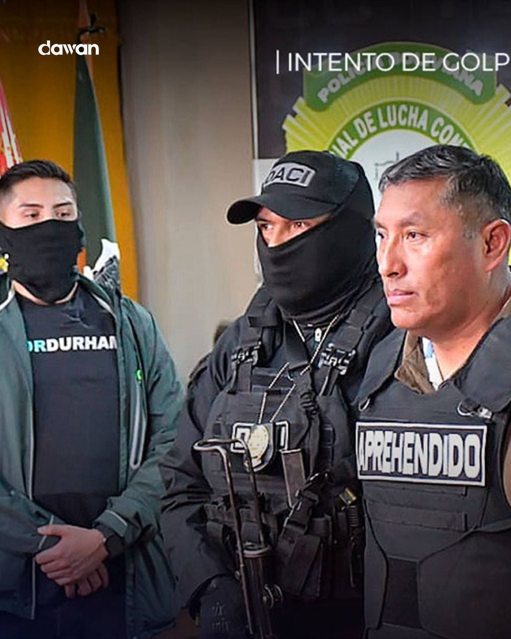 Hogaamiyihii afgambiga fashilmay ee Bolivia oo  xabsiga loo taxaabay