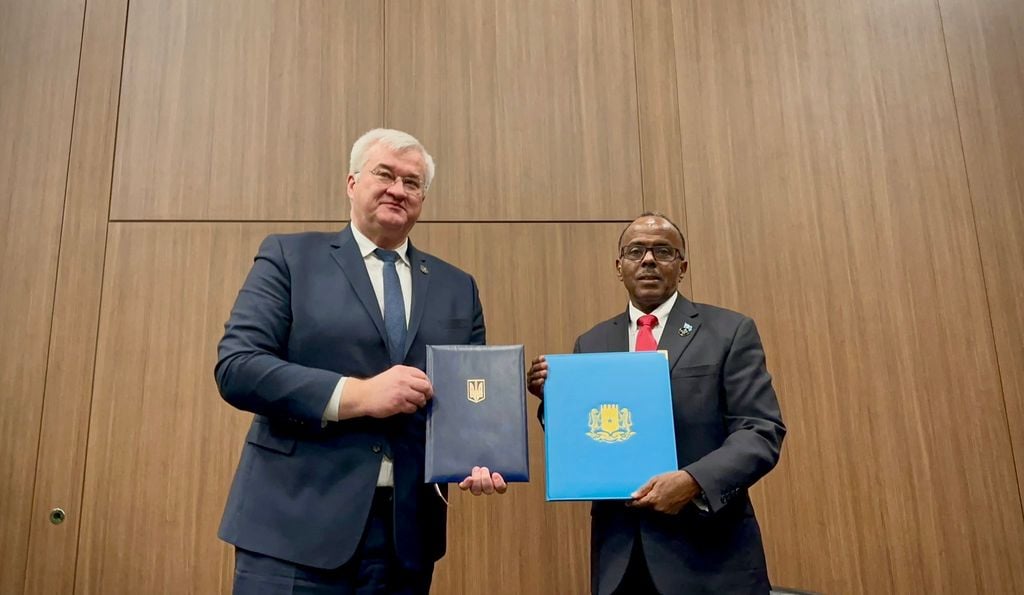 Soomaaliya iyo Ukraine oo sameystay xiriir diblomaasiyadeed