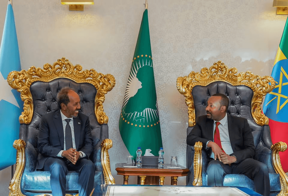 Xasan Sheekh iyo Abiy oo lagu wado inay yeeshaan kulan fool ka fool ah